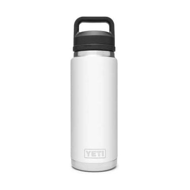 YETI Rambler 26 oz White BPA Free Bottle with Chug Cap
