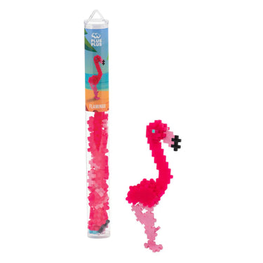 Plus Plus Puzzle Tube - Flamingo