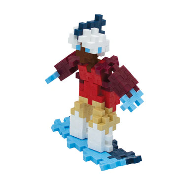 Plus Plus Puzzle Tube - Snowboarder