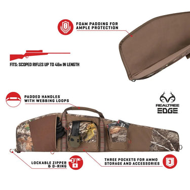 Elk 46” Rifle Case by Allen Company, Realtree Edge Camo