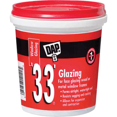DAP White Glazing Compound 0.5 pt