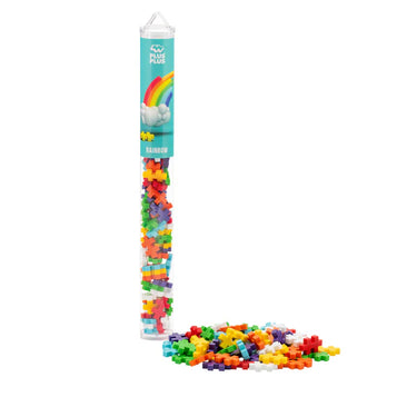Plus Plus Puzzle Tube - 240 pc - Rainbow Mix