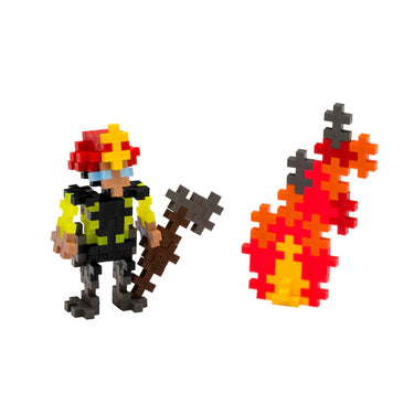 Plus Plus Puzzle Tube - Everyday Heroes - Fire Fighter