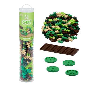 Plus Plus Puzzle Tube - Color Cars - Earth