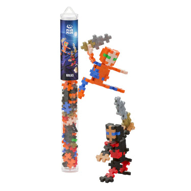 Plus Plus Puzzle Tube - 70 pc - Ninjas