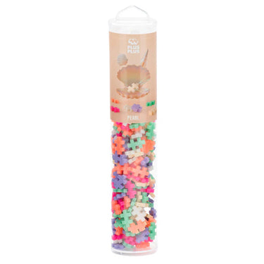 Plus Plus Puzzle Tube - 240 pc - Pearl Mix