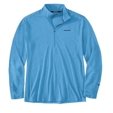 Men's Force Sun Defender™ Relaxed 1/2-Zip (Tranquil Blue Heather) Size 3XL