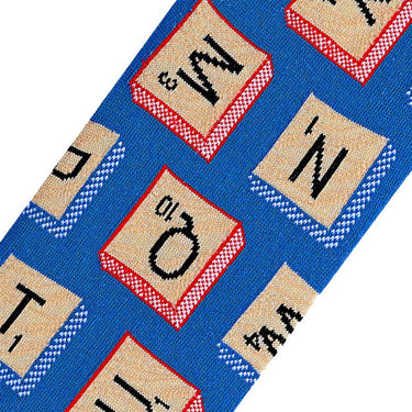Odd Sox Scrabble Split Men's Crew Socks Size L