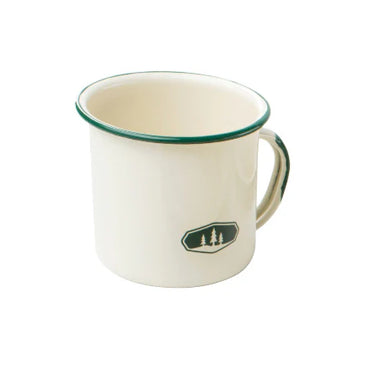 GSI Outdoors 12 fl. oz. Enamelware Cup (White)