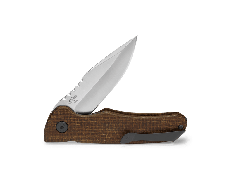 Load image into Gallery viewer, Buck 841 Sprint Pro Knife - Burlap Micarta
