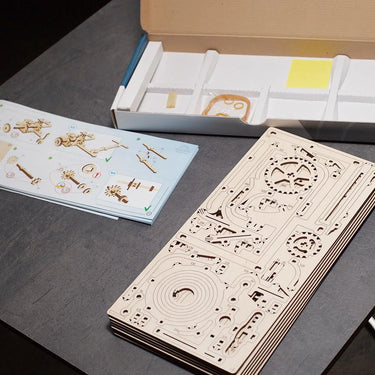 UGears Marble Run Stepped Hoist - 2 Mechanical Model