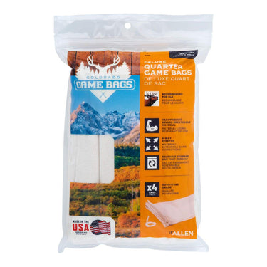 Allen Company Colorado Deluxe Elk Quarter Game Bags, 35"L x 12"W 4 Pack