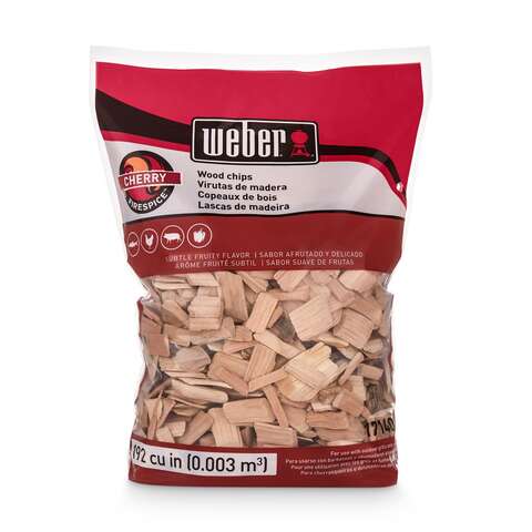 Load image into Gallery viewer, Weber Firespice Cherry All Natural Cherry Wood Smoking Chips 192 cu in
