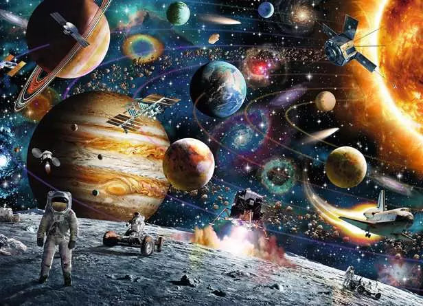 Children’s Jigsaw Puzzle Outer Space - 60 Pieces