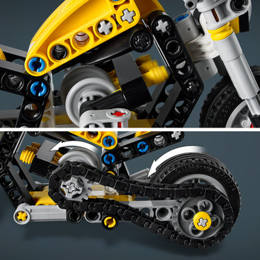 LEGO® Technic™ Yellow Motorcycle