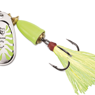 Blue Fox 1/4oz Size 3 Classic Vibrax® Glow (Glow Chartreuse)