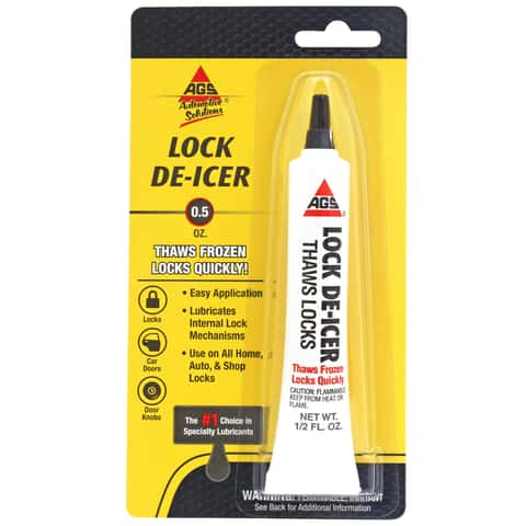 AGS Quick N Clean General Purpose Lock De-Icer 0.5 oz