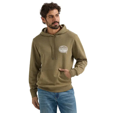 Wrangler Men's "Wrangler Outdoor" Hoodie (Burnt Olive) Size XL