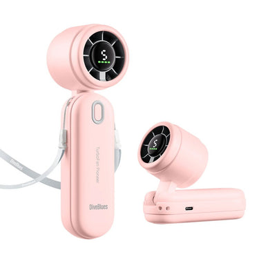 DiveBlues iTurbo Handheld Fan (Pink)