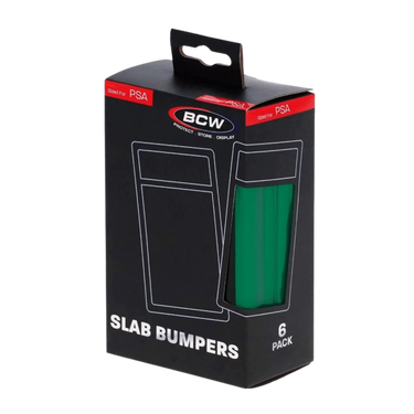 BCW Supplies: Slab Bumpers - PSA Card - Green (6ct)