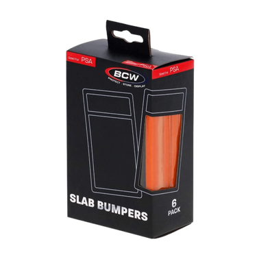 BCW Supplies: Slab Bumpers - PSA Card - Orange (6ct)