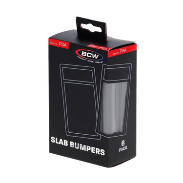 BCW Supplies: Slab Bumpers - PSA Card - Silver (6ct)