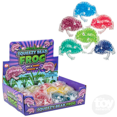 3.5" Squeezy Bead Frog (Sold Separately)