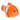 3.5" Mighty Mights Clown Fish Plush