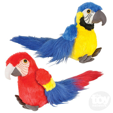 8" Animal Den Macaw Plush (Sold Separately)