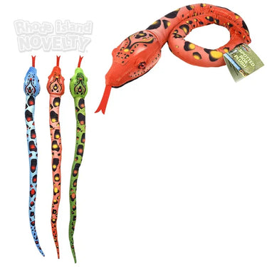 36" Spotted Boa Snake Plush (Sold Separately)