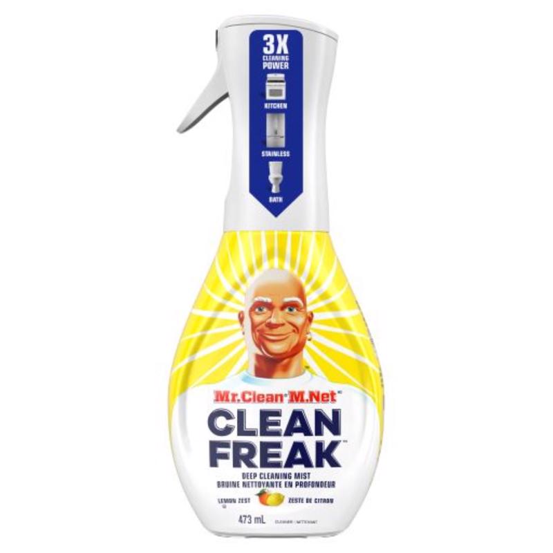 Load image into Gallery viewer, Mr. Clean Clean Freak Lemon Zest Scent Deep Cleaning Mist Liquid 16 oz
