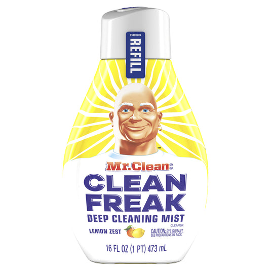 Mr. Clean Clean Freak Lemon Zest Scent Deep Cleaning Mist Refill Liquid 16 oz