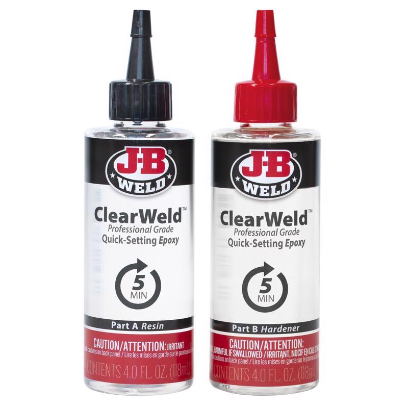 Load image into Gallery viewer, J-B Weld Clear Weld High Strength Clear Epoxy 8 oz
