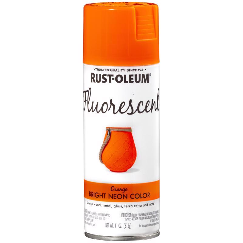 Load image into Gallery viewer, Rust-Oleum Specialty Fluorescent Orange Spray Paint 11 oz
