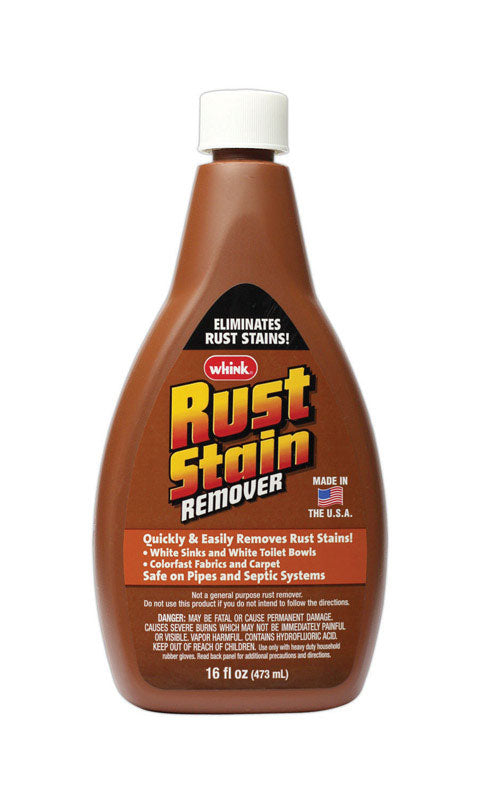 Whink No Scent Rust Stain Remover 16 oz Liquid