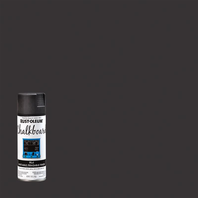 Load image into Gallery viewer, Rust-Oleum Flat Black Chalkboard Paint 11 oz
