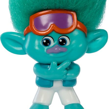 Dreamworks Trolls Band Together Brozone On Tour Small Dolls Set With Stand, Collectible Toy