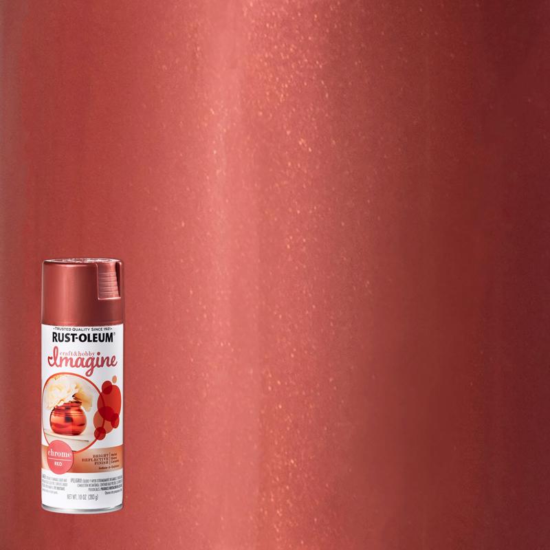 Load image into Gallery viewer, Rust-Oleum Imagine Smooth Chrome Red Spray Paint 10 oz
