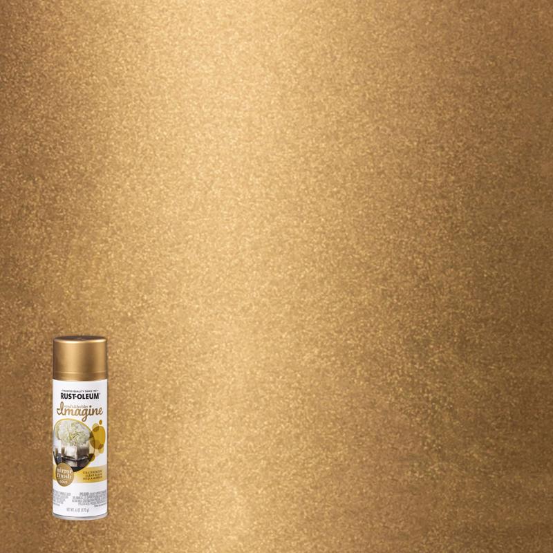 Load image into Gallery viewer, Rust-Oleum Imagine Gold Mirror Spray Paint 6 oz
