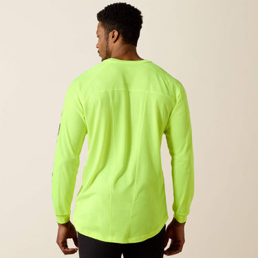 Ariat Rebar Heat Fighter T-Shirt (Neon Lime) Size XL