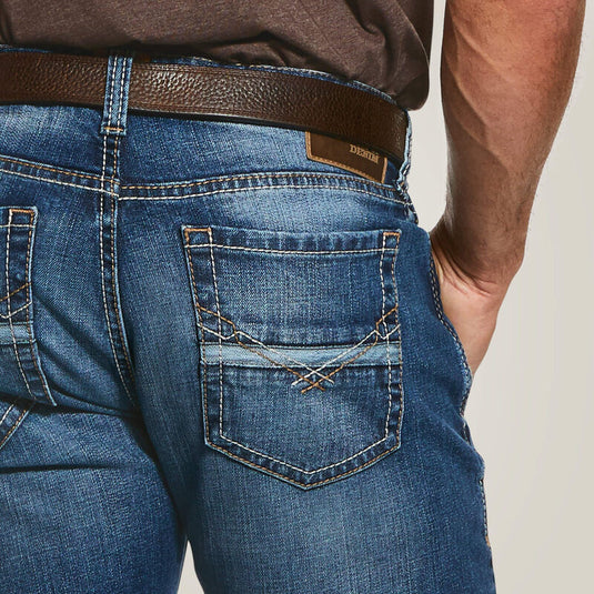 M7 Rocker Stretch Nassau Stackable Straight Leg Jean 32x36