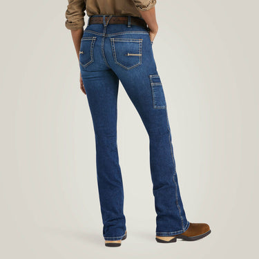 Ariat Rebar Work Flex Perfect Rise Riveter Boot Cut Jean (Pilar) Size 30 Extra Long
