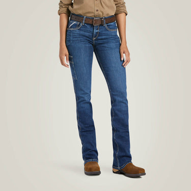 Ariat Rebar Work Flex Perfect Rise Riveter Boot Cut Jean (Pilar) Size 30 Extra Long