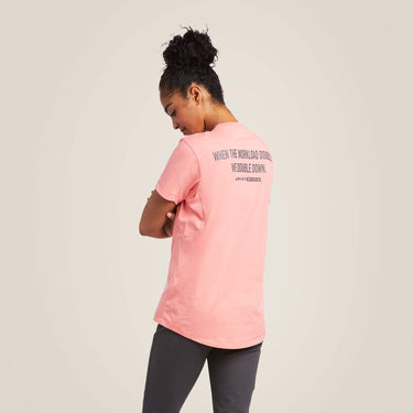 Ariat Rebar Workman Phrase T-Shirt (Melon) Size XL