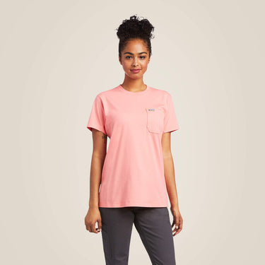 Ariat Rebar Workman Phrase T-Shirt (Melon) Size XL