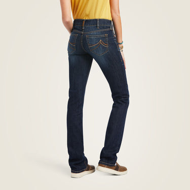 Ariat R.E.A.L. Mid Rise Octavia Straight Jean (Burbank) Size 31 Short