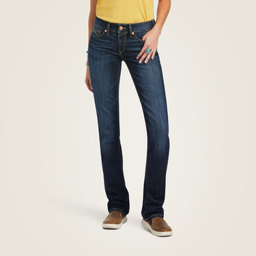 Ariat R.E.A.L. Mid Rise Octavia Straight Jean (Burbank) Size 30 Short