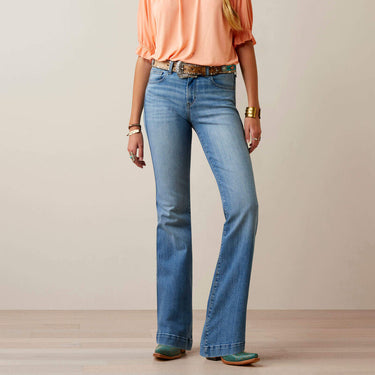 Ariat Slim Trouser Noelle Wide Leg Jean (Oakland) Size 32 Long
