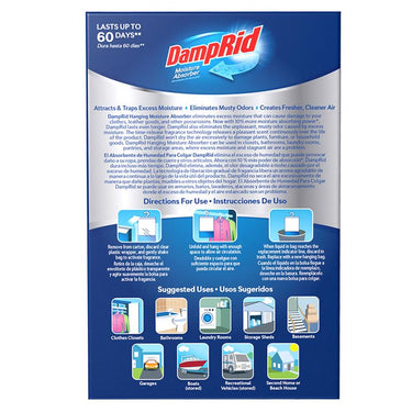 DampRid Hanging Moisture Absorber Fresh Scent 15.4 oz 3 pk