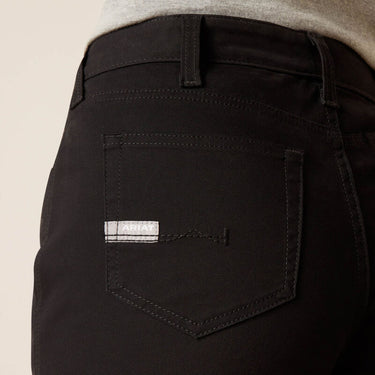 Ariat Rebar Perfect Rise Made Tough Straight Pant (Black) 28 Long